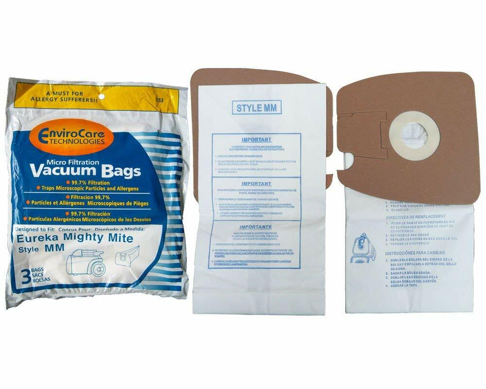Fits For Eureka Mighty Mite Vacuum Style MM Bags 3670 eBay