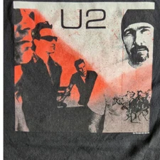 Vintage U2 The Goal Is Elevation T-Shirt Size XL 2001 