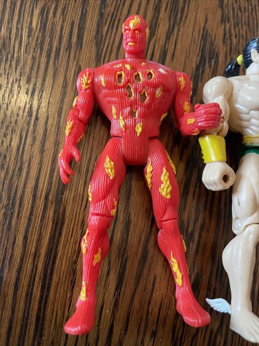 Marvel Fantastic Four Action Figure Human Torch Namor Sub-Mariner Lot 1995 Toy - Picture 2 of 4