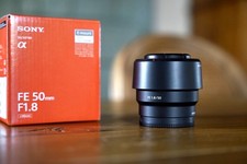 Sony SEL50F18F FE 50mm F1.8 Obiettivo con Focale Fissa - Nero.