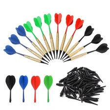 GSE 16g Soft Tip Darts for Electronic Dartboard with 60 Free Tips, 12 Pcs