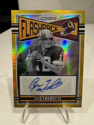 2025 Panini Prizm Football - Gus Frerotte - Flashback Gold / 10 - Redskins