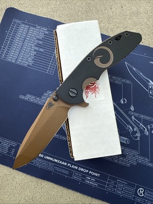 Hinderer XM-18 3.5'' Spanto 20CV Oil Rubbed Bronze Origin Collaboration Limited