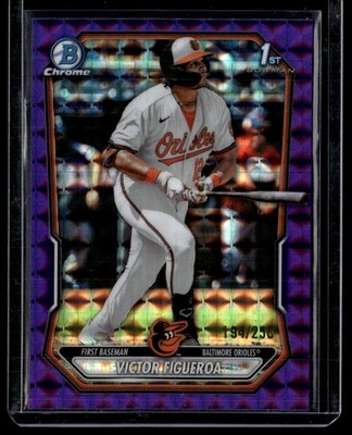 2026 Bowman Orioles Victor Figueroa /250 Geometric Refractor