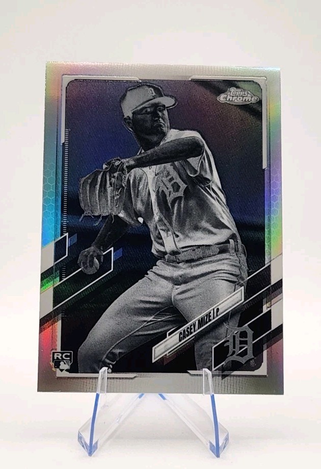 2021 Topps Chrome - Casey Mize #4 Negative Refractor (RC)