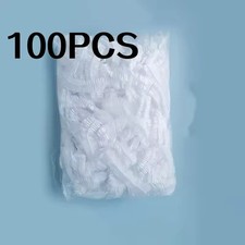 50-100Pcs Disposable Shower Caps for Hair Dyeing, Bathing, and Washing Hair