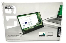 Lenovo 15.6" Portable/Mobile Monitor: Flat Panel LED Backlight Model L15