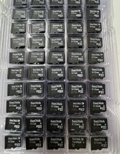 10/20/30/40 SanDisk 512MB Micro SD TF Cards Used Tested for Vintage Mobile Phone