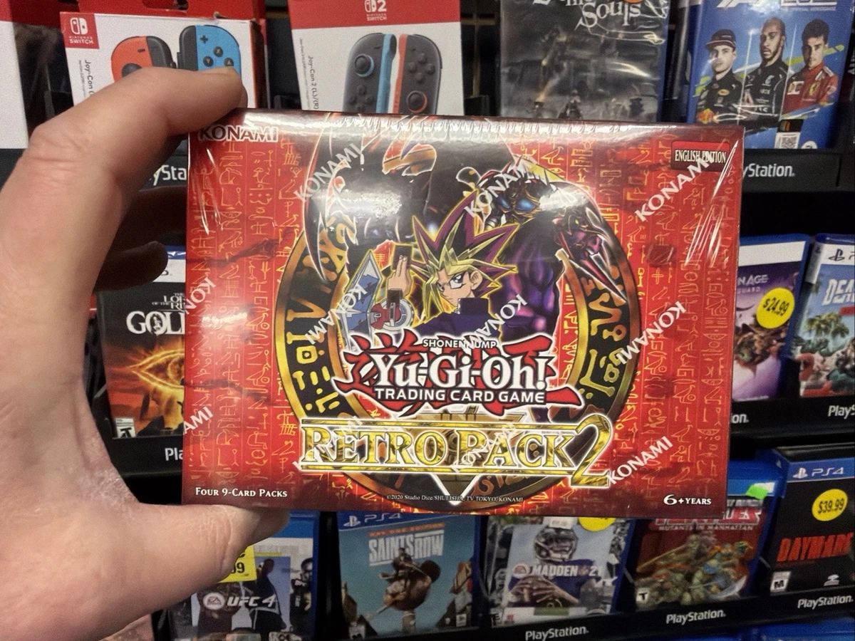 Yu-Gi-Oh! TCG Retro Pack 2 Sealed Collectible Card Game Packs for