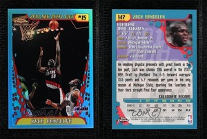 2001-02 Topps Chrome Refractor Zach Randolph #147 Rookie RC