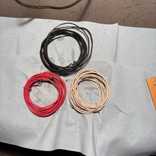 3 Pieces Of Solid Copper Wire AWG 12, 600V Used,Free Shipping