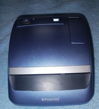 Blue Polaroid One 600 Instant Film Camera