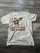 Hulk Hogan Shirt 2013 “Don’t Wake The Snake” WWF WCW WWE Wrestling Sz M