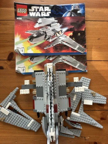LEGO Star Wars 8096 Emperor Palpatine's Shuttle Instructions Minifigures 592pc