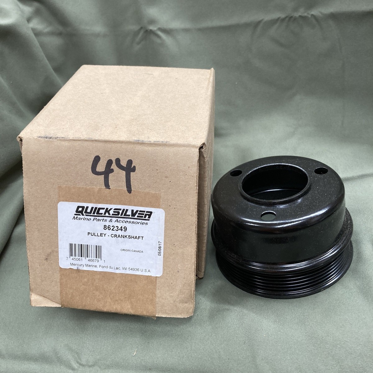 Quicksilver Crankshaft Pulley 862349 MERCRUISER GM V8 8.1L 496CID
