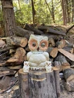 Vintage Owl Cookie Jar & Owl Salt and Pepper Shakers, Shawnee Pottery