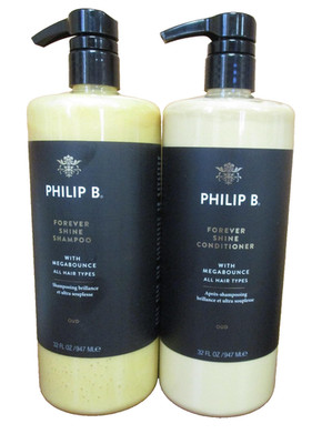 Philip B. Forever Shine Shampoo & Conditioner Set 32 oz Moisturizing Duo