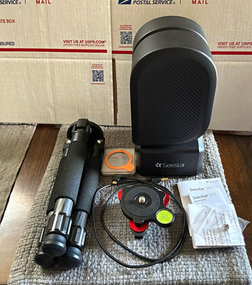 SeeStar S50 Digital Smart Telescope w/ Case, Mini Tripod, Motorized Altaz Mount