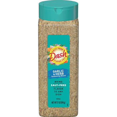 Dash Salt-Free Seasoning Blend, Garlic and Herb, 21 Ounce