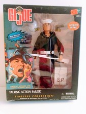 Vtg Hasbro G.I. Joe Timeless Collection Talking Action Sailor Sealed Package 