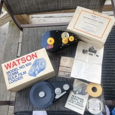 Lot of 2 Alden-74 Bulk 35mm Film Loader Watson Model No 100 Bulk Film Loader