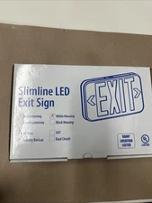 SLIMLINE LED EXIT SIGN