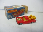 Matchbox Lesney Superfast SF60 Holden Pickup- red with yellow cycles, boxed