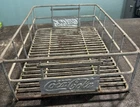 Vintage 1950s Coca Cola Metal Wire Crate Rack Holds 24 Bottles Coke 16”L X 10.75