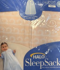 HALO SleepSack Micro Fleece Wearable Blanket , Size SM 0-6 Months, Pink NWT