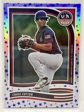 2024 Panini Stars & Stripes USA Baseball Chase Cotton Stars Parallel #175