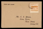 DR WHO 1943 GERMAN OCCUPATION JERSEY FDC M78783