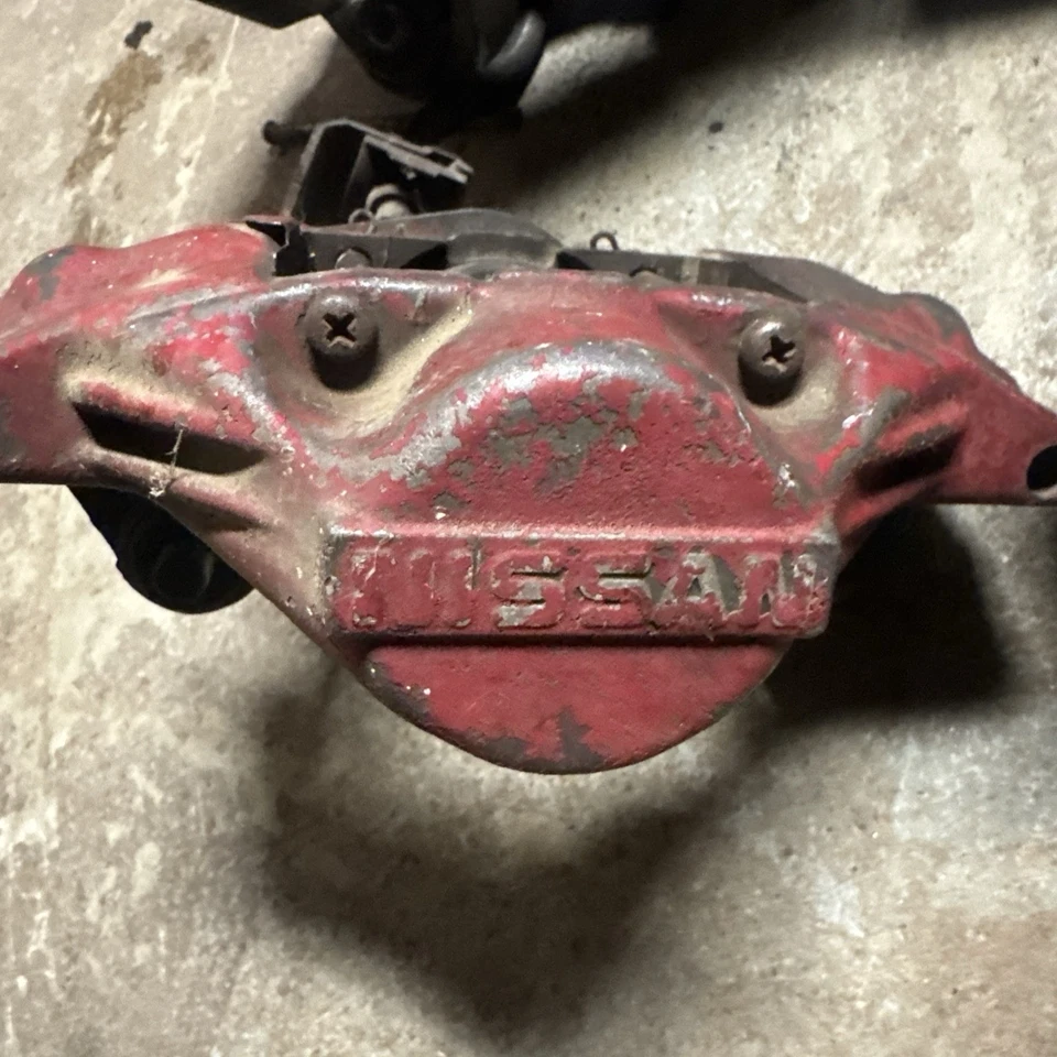 1990-1996 NISSAN 300ZX Z32 FAIRLADY FRONT REAR BRAKE CALIPERS Aluminum OEM - Image 4 of 4