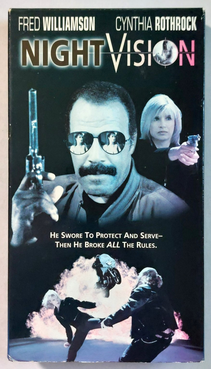 Vhs 1997 Fred Williamson Cynthia Rothrock 90s B-movie Action