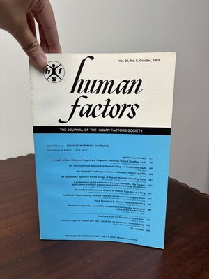 Human Factors V25 N5