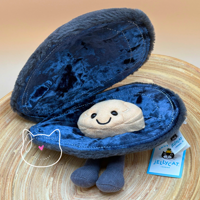 AUTHENTIC Jellycat Amuseables MICHELLE MUSSEL New BNWT Soft Plush