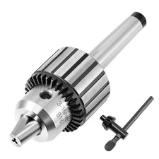 5/8 Heavy Duty Drill Chuck with MT2 Arbor  3/8-16 Drawbar Thread - Includes K...