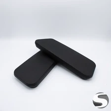 Steelcase Gesture Chair Replacement Arm Pads for Gesture in Black (1 Pair)