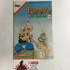 1986 SPANISH COMICS POPEYE EL MARINO #40 EDITORIAL CINCO COLOMBIA COMIC BOOK