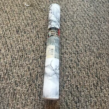 Self Adhesive Vinyl Wrap Film for Kitchen Worktops dc fix Marble White45cm/15m