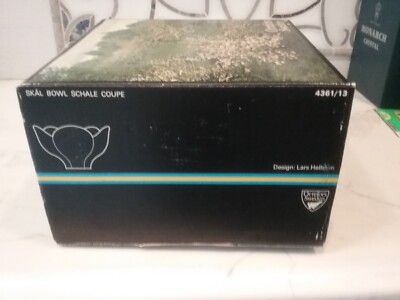 Orrefors Sweden Lars Hellsten Skal Bowl Schale Coupe 4361/13, from