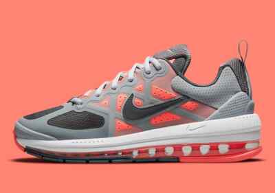 あめページ New Nike Air Max Genome Shoes Smoke Gray Mango CW1648-004