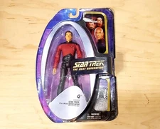 🛸⭐ Star Trek The Next Generation John DeLance "Q"  Figure by Art Asylum ⭐🛸