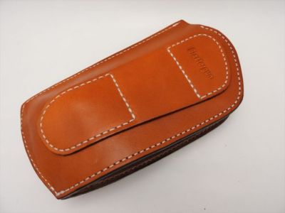Blade Runner Tomenosuke Blaster Brown Hard Leather Holster ONLY