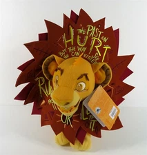 Disney Wisdom Series Simba Lion King Limited Edition Plush Brand New with Tags