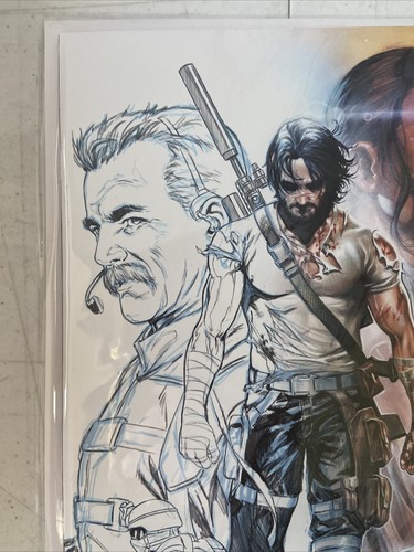 BRZRKR #1 Boom 2021 COMIC - 1 Per Store Thank You Virgin Variant Keanu Reeves - Picture 2 of 5
