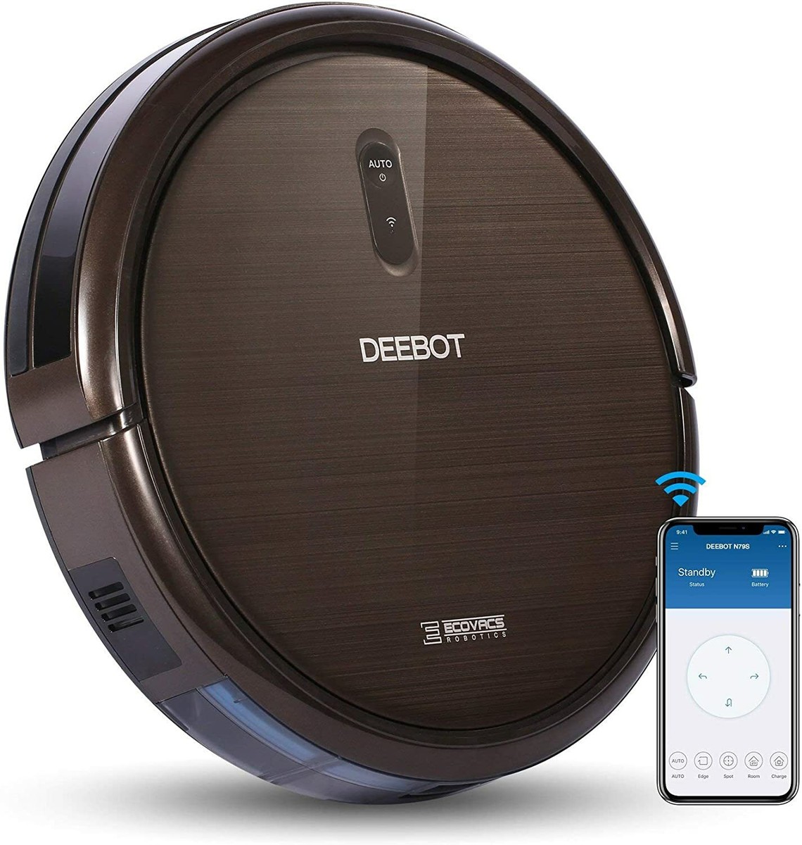 ECOVACS DEEBOT N79S Robot Vacuum Cleaner with Max Power ECOVACS DEEBOT N79S Robot Vacuum Cleaner with Max Power