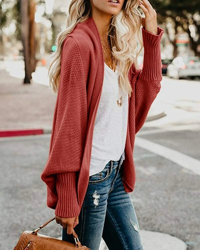 Batwing open 2025 front cardigan