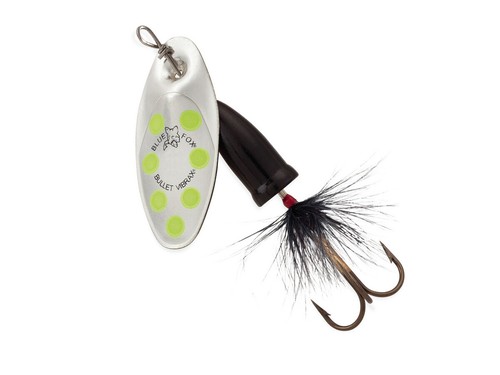Blue Fox Vibrax Bullet Fly #3 11g Spinner Perche Truite COULEURS - Photo 9/10