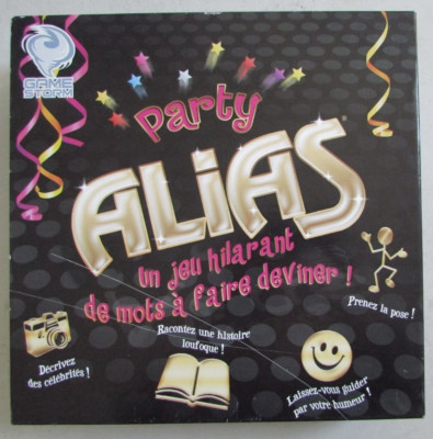 Brettspiel Party Alias Ein urkomisches Wortspiel zum Erraten! Game Storm