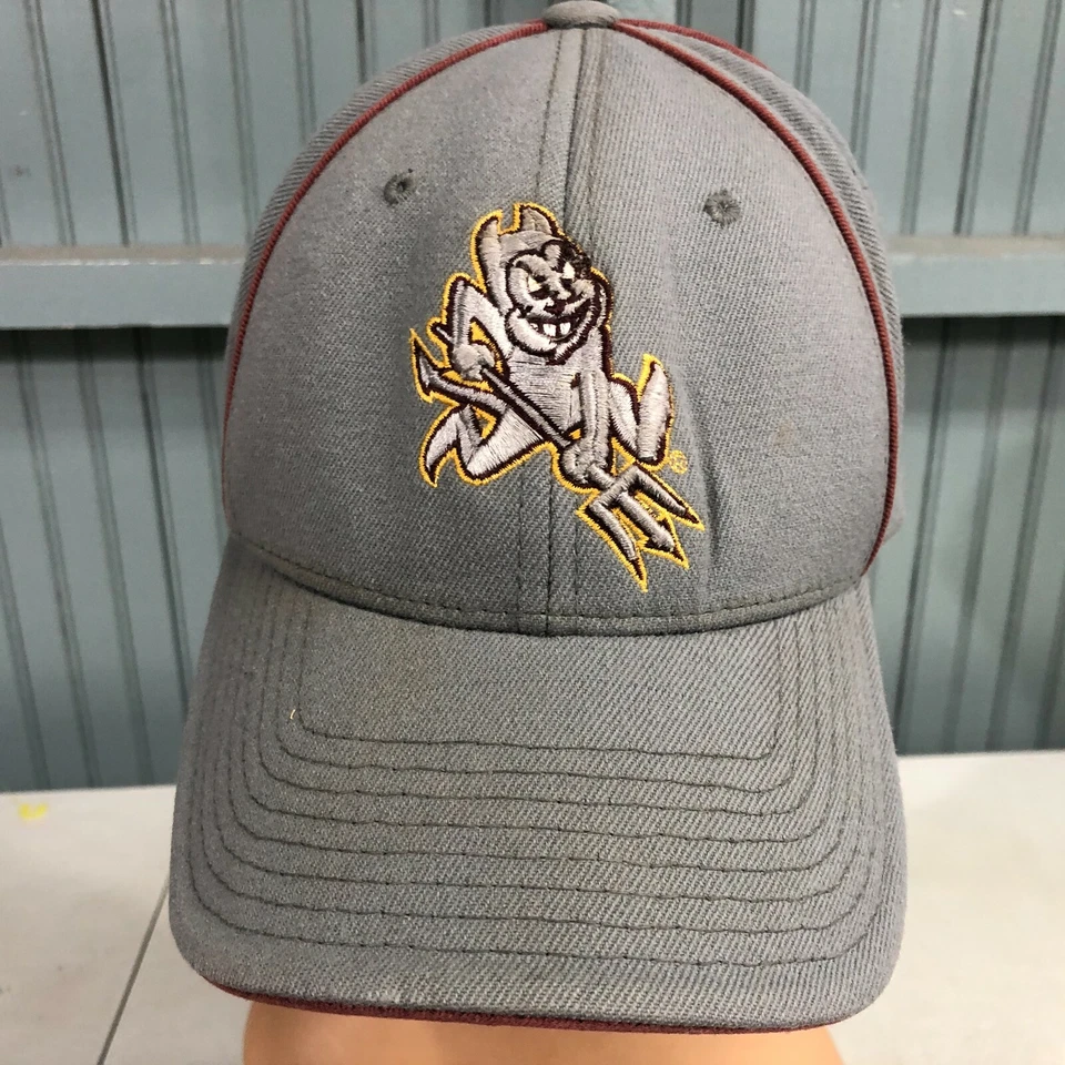 Arizona Sun Devils Stretch M/L Zephyr Well Worn Baseball Cap Hat - Image 2 of 4